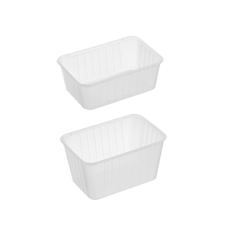 Rectangular Ribbed Container
