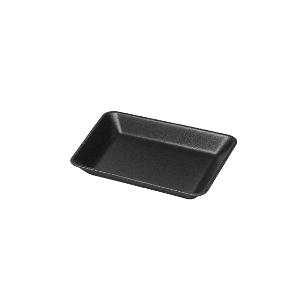 Foam Tray Deep Black 8x5
