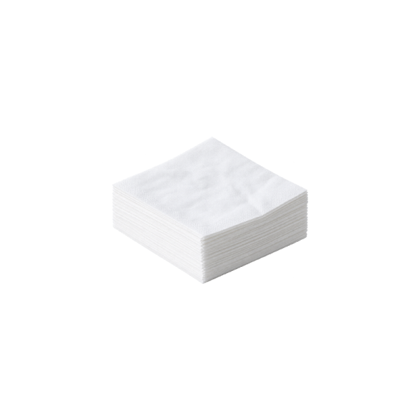 Lunch Napkins Quarter Fold White 1