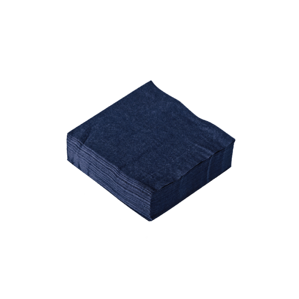 Napkin 2ply Cocktail Qtr Fold black