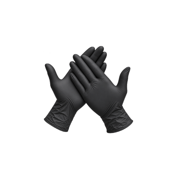 Nitrile Gloves Super Strength - Black