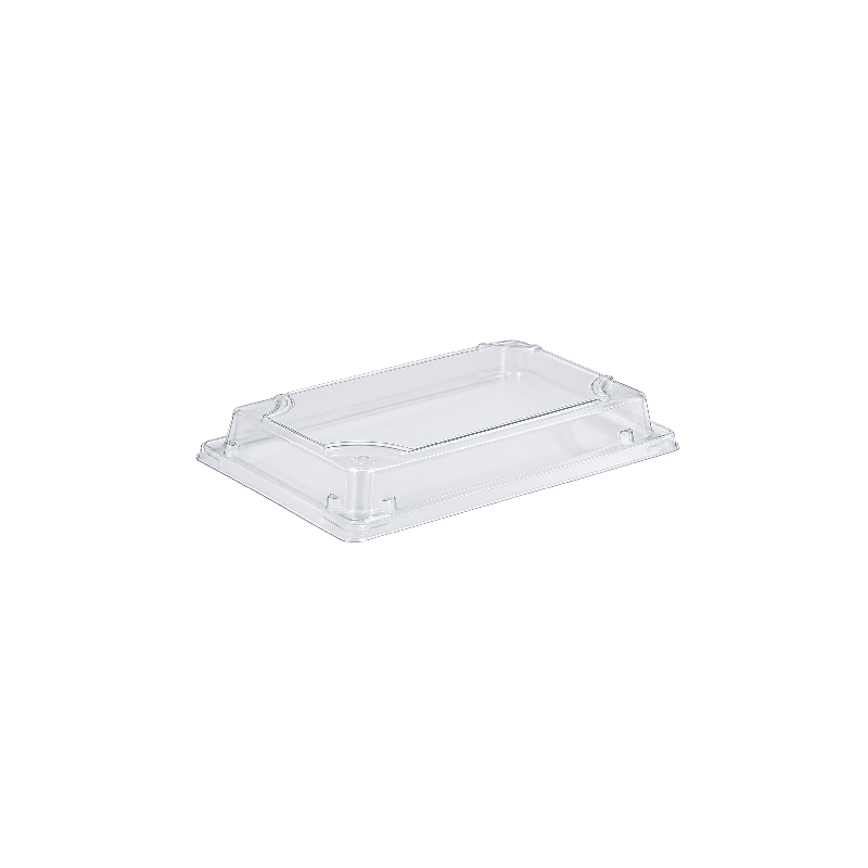 Sushi Tray Large Medium PET Lid 1