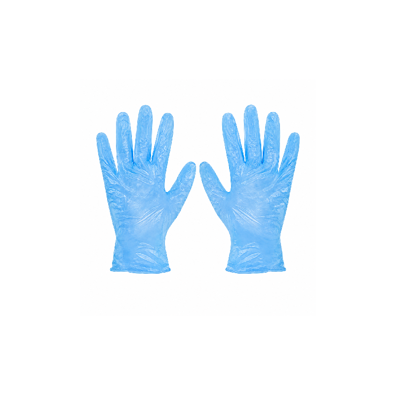 Vinyl Glove Blue Powder Free 1