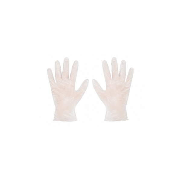 Vinyl Glove Clear Powder Free 1