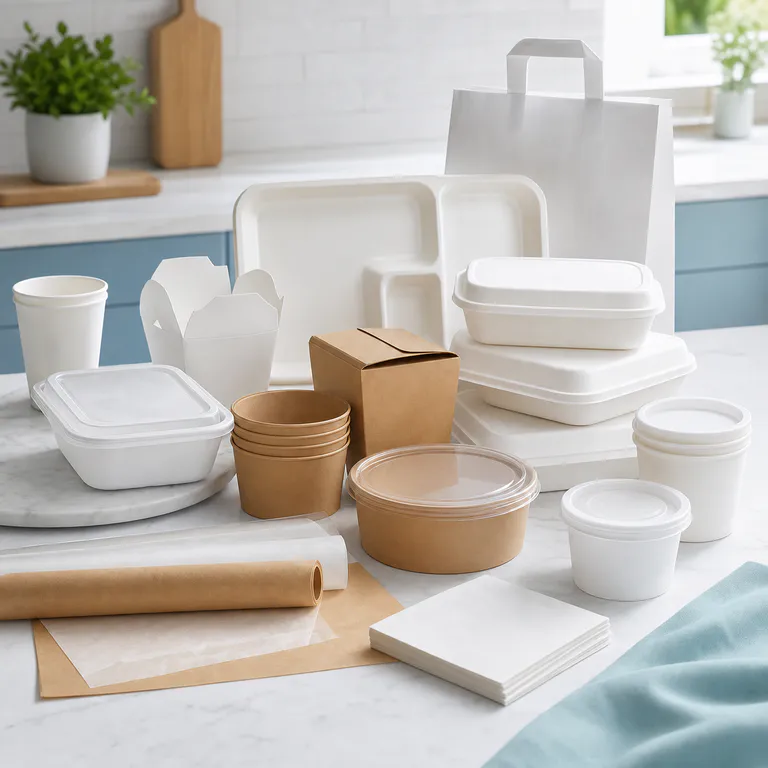 Kitchen and food packaging