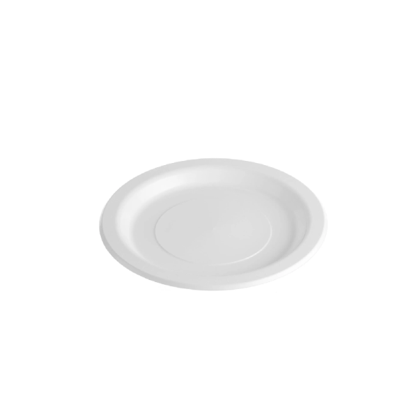 180mm Round Plate White