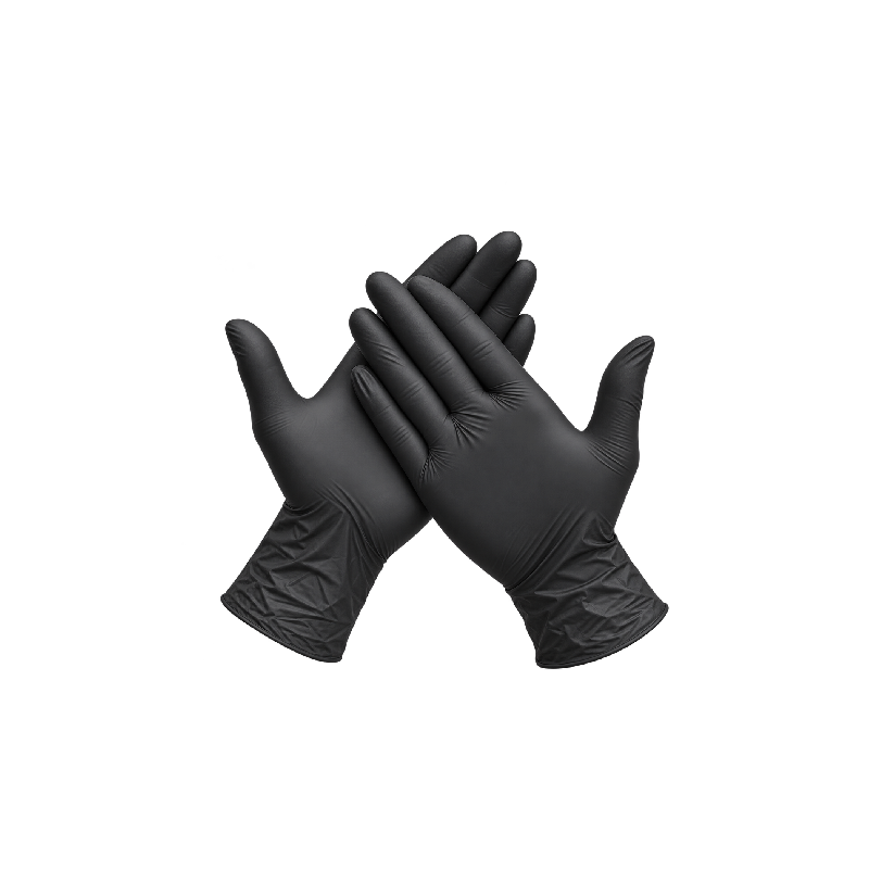 Nitrile Gloves Super Strength - Black