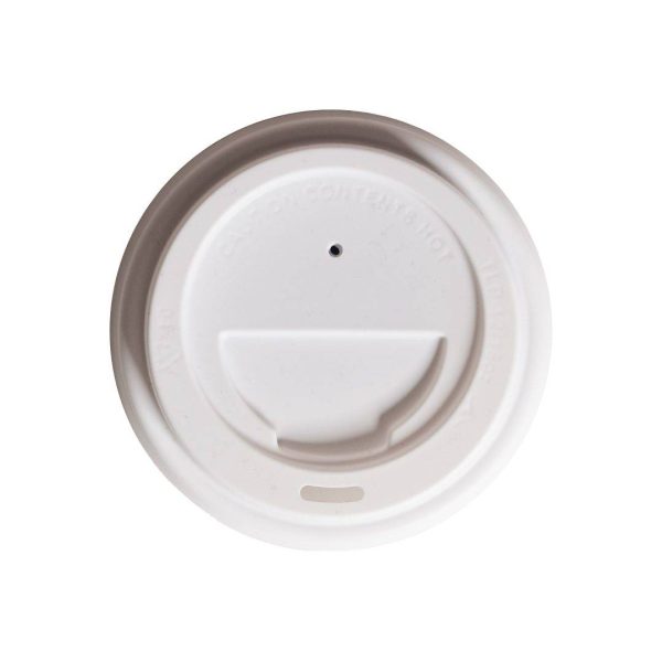 12oz White Travel Lid