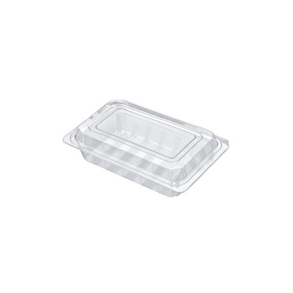 03H Rectangular Hinged Lid Container No Lock
