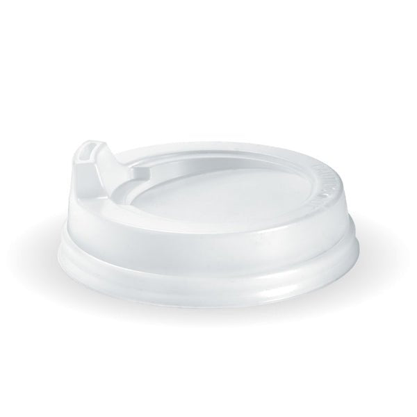 White High Sippa Lid 80mm