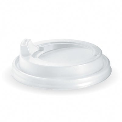 White High Sippa Lid 90mm