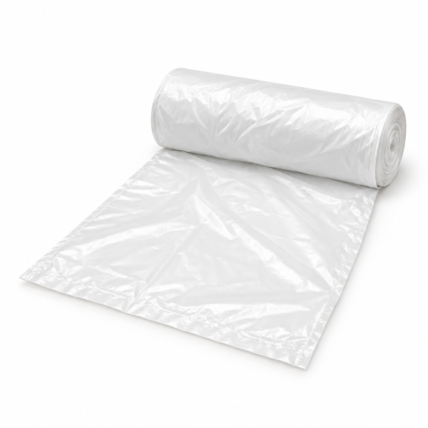 27L White Bin Tidy Bag Roll