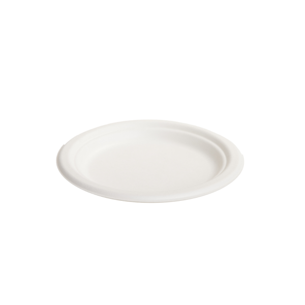 7" Sugarcane Round Plate