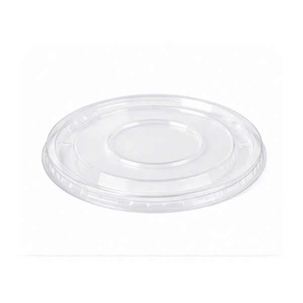 PET Flat Lid No Hole 98mm