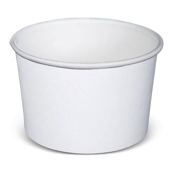 12oz White Paper Bowl