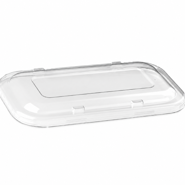 RPET Lid for Sugarcane Takeaway Container