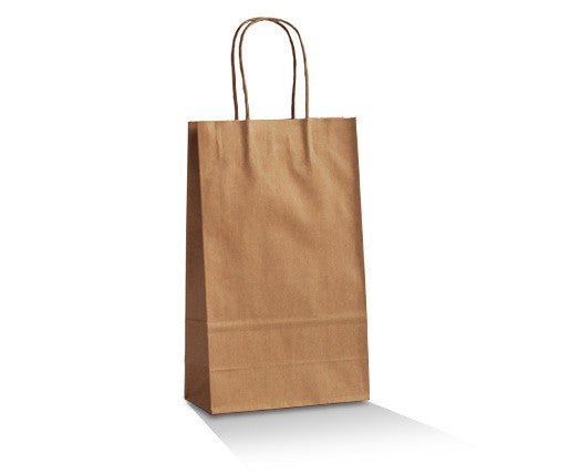 Kraft Twisted Handle Carry Bag - Small