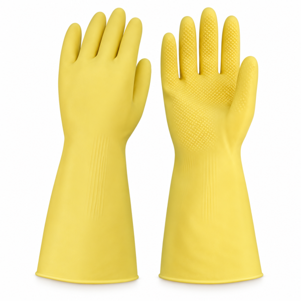 32cm Long Cuff Latex Glove Medium