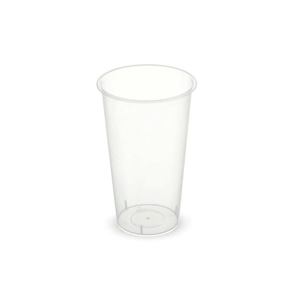 500ml Y Shape Bubble Tea Cup Clear 90mm
