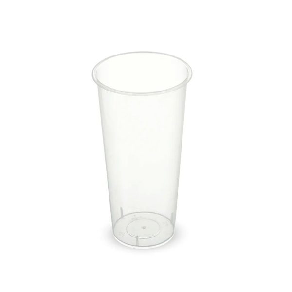 700ml Y Shape Bubble Tea Cup Clear 90mm