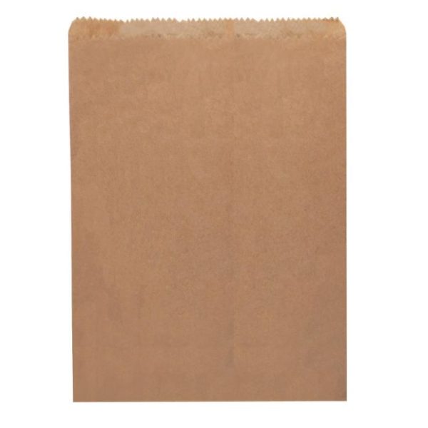 6 Long Brown Flat Pack Bag