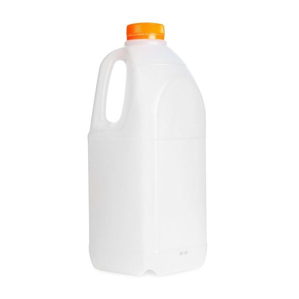 2000ml Square Milk Bottle Natural